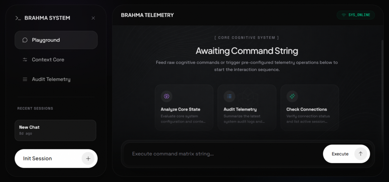 Brahma screenshot