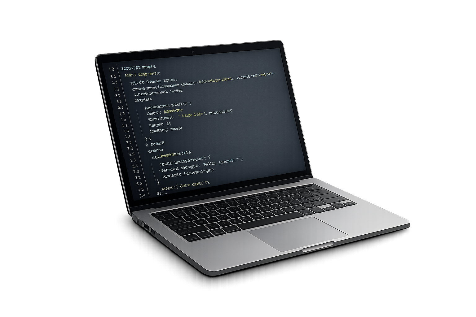 Yuvraj Mishra Workspace Laptop and Full-Stack Development Crafting Process
